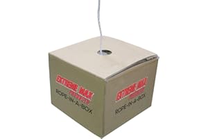 Extreme Max 3006.2493 Rope-In-A-Box - 7/32" x 1500' , Bulk Rope for Marine Winterizing, Shrink Wrap, Single-Use Applications and more