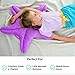 Floor Bloom Starfish Pillow - Floor Pillow or Decorative Pillow in Color Purple - Soft and Cozy Decor for Beach House or Little Mermaid's Bedroom