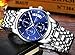 Men's Watches Luxury Fashion Casual Dress Chronograph Waterproof Military Quartz Wristwatches for Men Stainless Steel Watch