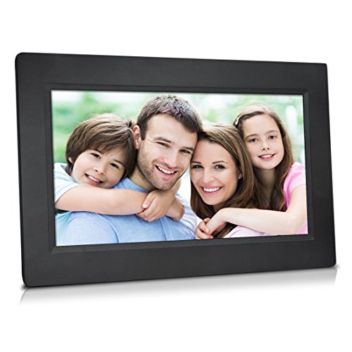 [New Update] 10″ Smart WiFi Cloud Digital Photo Frame with Touchscreen – Includes 20GB Free Cloud Storage, iPhone & Android APP, Facebook, Dropbox, Real-time Photos, Movie Playback