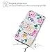 Galaxy S8 Wallet Case, Galaxy S8 Case,MagicSky Premium PU Leather Flip Folio Case Cover with Wrist Strap,Card Slots,Cash Pocket,Kickstand for Samsung Galaxy S8 (Flower)
