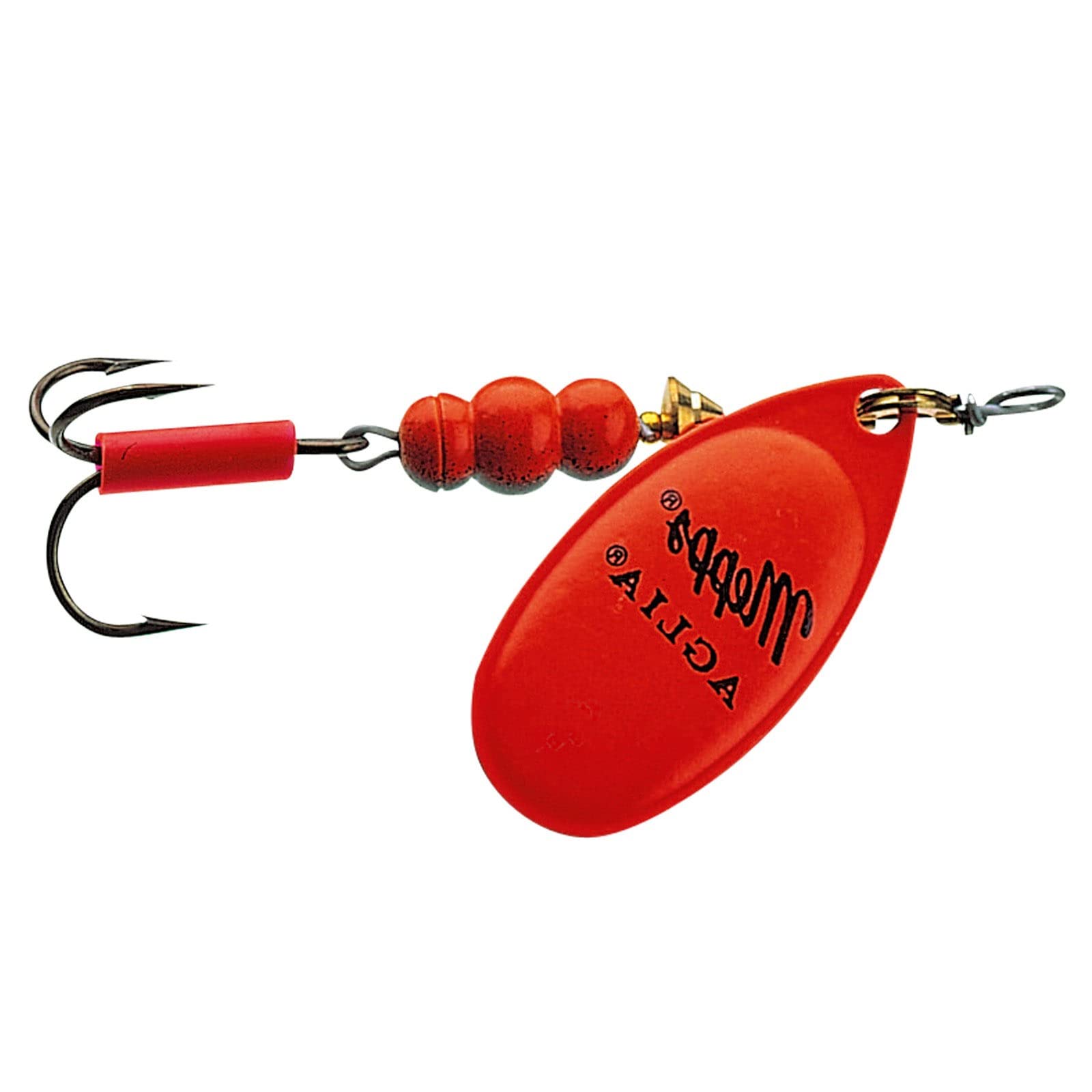 Mepps Aglia Spinner – Fluorescent Orange Size: 2 – 4.50g