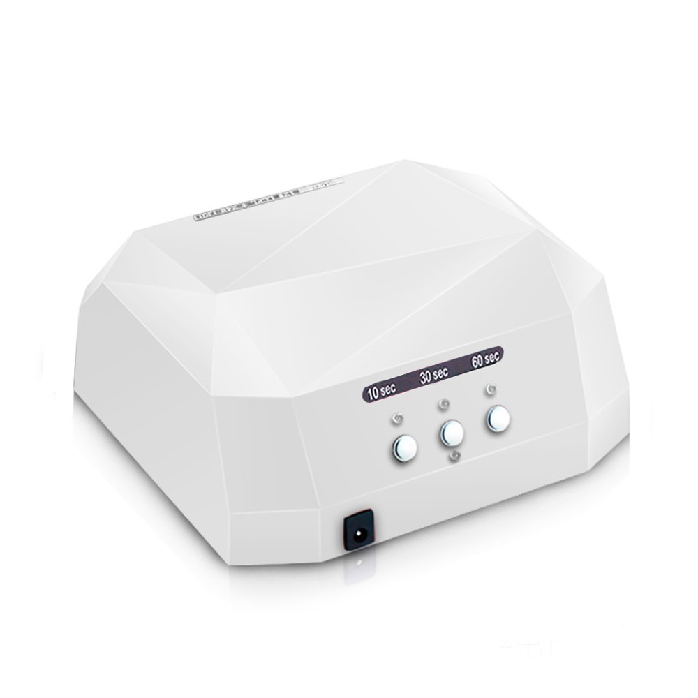 Vinteky®Lámpara LED Profesional Secador de Uñas Manicuras con Temporizadores de  y