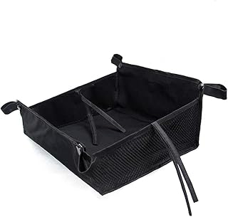 Unterer Korb für Kinderwagen, Aufbewahrungstasche für Oxford-Stoffkinderwagen, Aufbewahrungstasche für Kinderwagen im Freien, mit Schnüren, Einkaufszubehör