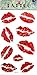 SPESTYLE waterproof non-toxic temporary tattoo stickersnew design red lip temporary temporary tattoos