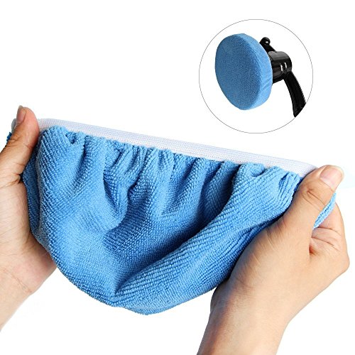 Auto Care Car Polisher Pad Bonnet Polishing Bonnet Buffing Pad Cover For Car Polisher Pack of 5Pcs 5-6 7-8 9-10 (9-10)