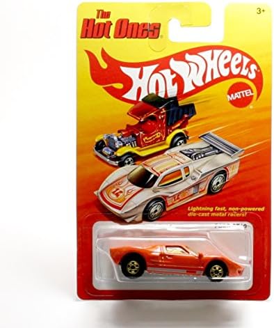 The Hot Ones Ford GT40 2011 Release of The 80's Classic Series 1:64 Scale Throw Back HOT Wheels Die-Cast Vehicle