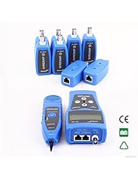 NOYAFA NF388 Red Ethernet LAN Probador de teléfono Cable Rastreador Cable USB coaxial 8 Extremos extremos Jacks