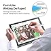 MoKo Matte Screen Protector for Microsoft Surface Pro 7 Plus/Pro 7/Pro 6/Pro 5/Pro 4/Pro LTE Tablet, Anti Reflection PET Film, Write Draw and Sketch with Surface Pen Like on Paper, Clear