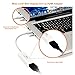 Mobi Lock Thunderbolt/Mini-DisplayPort to HDMI Adapter | Compatible to Mirror Your MacBooks & PC Screen to Your Monitor & Projector | 20cm White Gold-Plated Cable | Does NOT Work with Smartphones