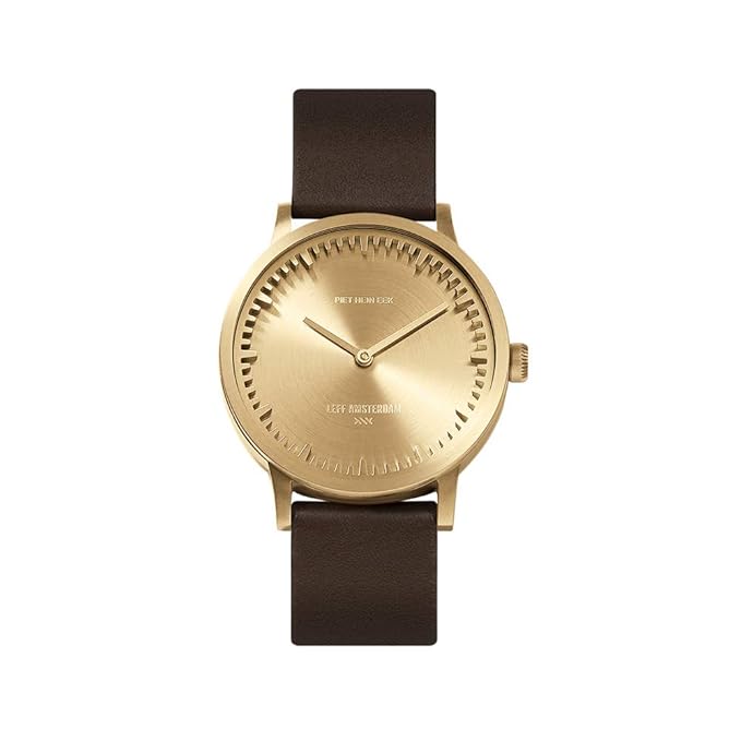 LEFF amsterdam T32 Watch Edelstahl Gold Gehäuse Quarzuhrwerk