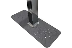 Kitchen Sink Splash Guard Quick Absorbing & Drying Sink Splash Guard Waterproof Dirt-Proof Behind for Kitchen, Bathroom, Fauc