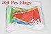MEKBOK Flag Banners,Nylon,250 Ft,Multicolor,200 PCS