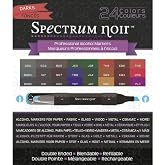 Crafter's Companion Spectrum Noir DARKS Alcohol Markers 24 pc Set
