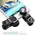 VicTsing 3-in-1 Clip 180 Drgree Fish Eye Lens Plus Wide Angle Lens Plus Micro Lens,Easy Use Camera Lens Kits