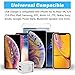 X-EDITION USB Wall Charger, 3-Pack 2.1Amp Dual Port USB Plug Power Charger Adapter Charging Block