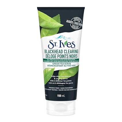 St. Ives Blackhead Clearing Green Tea Scrub, 150 Ml