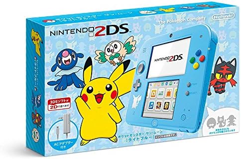 Amazon ニンテンドー2ds ポケットモンスター サン ムーン ライトブルー ゲーム機本体
