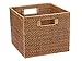 KOUBOO 1060036 Square Rattan Utility Basket, 13