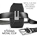 Agoz Case Cell Phone Belt Clip Holder for iPhone 16 Pro, 15, iPhone 14 Pro, 14, 13 Pro, 12 Pro, 11 Pro, iPhone SE 2022 2020, Rugged Holster (Fits w/Otterbox, Spigen, Battery Cover) 6.1