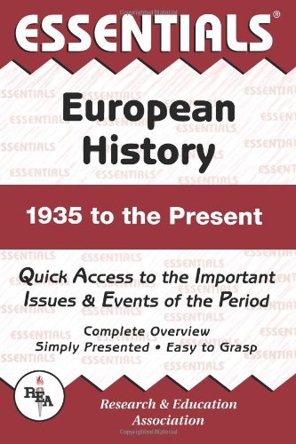European History: 1935 to the Present (Essentials)