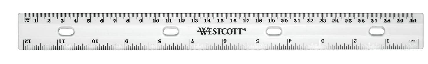 Westcott E-10140 00 30cm Ruler