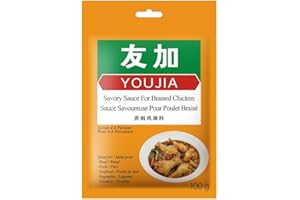 Youjia Savory Sauce for Braised Chicken, Ready-to-Use Authentic Asian Cooking Sauce – Restaurant-Style Braising in 3 Easy Ste
