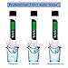 Water Tester, Zsunda Professional Water Quality Tester with TDS, EC and Temperature Meter 3- in-1, 0-9990ppm, Accurate Water Meter for Drinking Water, Aquariums and More