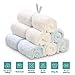 Soft Organic Washcloth Towels for Baby COMBABY 100% Natural Bamboo Bath Washcloths,Perfect for Sensitive Baby Skin, 6 Pack 10