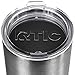 RTIC Coolers 10 oz. & 20 oz. Logo Straw Friendly Lid - Clear