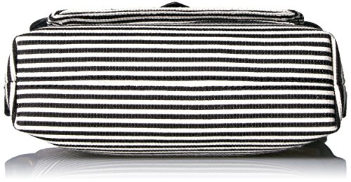 Fossil Kinley Small Crossbody, Black Stripe