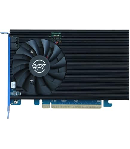Amazon.com: HighPoint SSD7505 PCIe 4.0 x16 4-Channel M.2 NVMe RAID