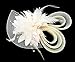 INZENYN European and American outdoor ladies hats Western hemp banquet bridal hats bowknot feather headdress