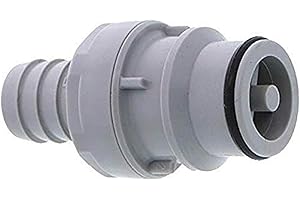 CPC (Colder) HFC22812 CPC (Colder) HFC22812 Quick-disconnect fittings, Straight-through hose barbs inserts, PP, 1/2"