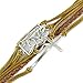 CAETLE Love Cross Infinity Knit Leather Rope Chain Charm Bracelet