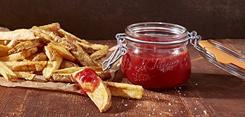 8 Le Parfait Super Jars - Wide Mouth French Glass Preserving Jars - Zero Waste Packaging (8, 250ml - 8oz - Half Pint) - Thumbnail 5