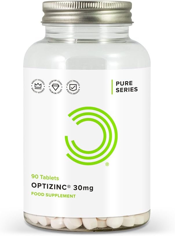 Bulk Pure OptiZinc Tablets, 30 mg, Pack of 90, 90 count (Pack of 1)