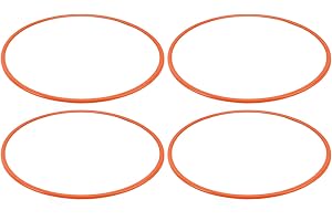 LUCKDANO Wheel Rim Protector, 4Pcs 16 Inch Wheel Rim Protector Ring, AntiScratch SelfAdhesive Guard Trim Ring for Flat Edge -