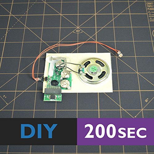 DIY KIT 200sec LIGHT SENSOR MP3 device voice music sound record chip (5 Pieces)