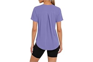 takaeys Womens Sun Shirt UPF 50+ Short Sleeve Tops Quick Dry Workout Lightweight Shirt UV Protection Running Athletic Tops