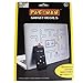 Paladone Pac-Man Vinyl Decals - Reusable Vinyl Stickers - 4 Sheets
