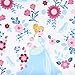 Bumkins Disney Reusable Sandwich and Snack Bags, for Kids School Lunch and for Adults Portion, Washable Fabric, Waterproof Cloth Zip Bag, Travel Pouch, Food-Safe, Large, Princess