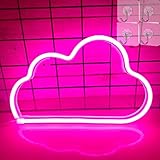 VIFULIN Pink Cloud Light Neon Lights Bedroom Lights