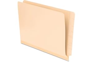Pendaflex File Folders, Laminated Spine End Tab, Legal Size, Reinforced Full Tab, Durable Manila for Open Shelf Filing, Eco-F