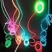 Onite US-20EL-02GR Multicolor5M 16.4ft Multicolor Neon Glowing Strobing Electroluminescent EL Wire Light with Battery Pack Controller for Parties, Halloween, Automotive, Advertisement Decoration