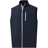 M MAELREG Mens Vests Outerwear Windproof Lightweight Softshell Vests Zip Pockets Sports Sleeveless Jacket Golf Vests for Men