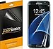 [2-Pack] Supershieldz- Samsung Galaxy S7 Edge Screen Protector [Full Screen Coverage] Anti-Bubble High Definition (HD) Clear Shield -Lifetime Replacements Warranty - Retail Packaging