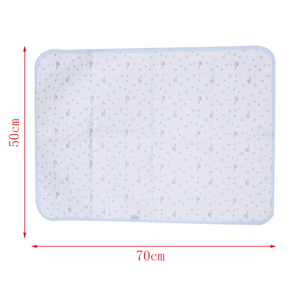 Tapis A Langer Bebe Portable En Coton Melange Matelas A Langer De Voyage Manyo 3 Pcs Sac Couche Lavable Matelas Pliable Couleur Aleatoire 50 70 Cm Le Change Matelas A Langer