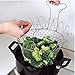 Frying Colander Oil 10 inch Chef Basket Strainer Stainless Steel Foldable Strainer Steam Rinse Strain French Deep Fry Food Colander Steamer w/ Handle French Wire Kitchen Cooking Tool & eBook