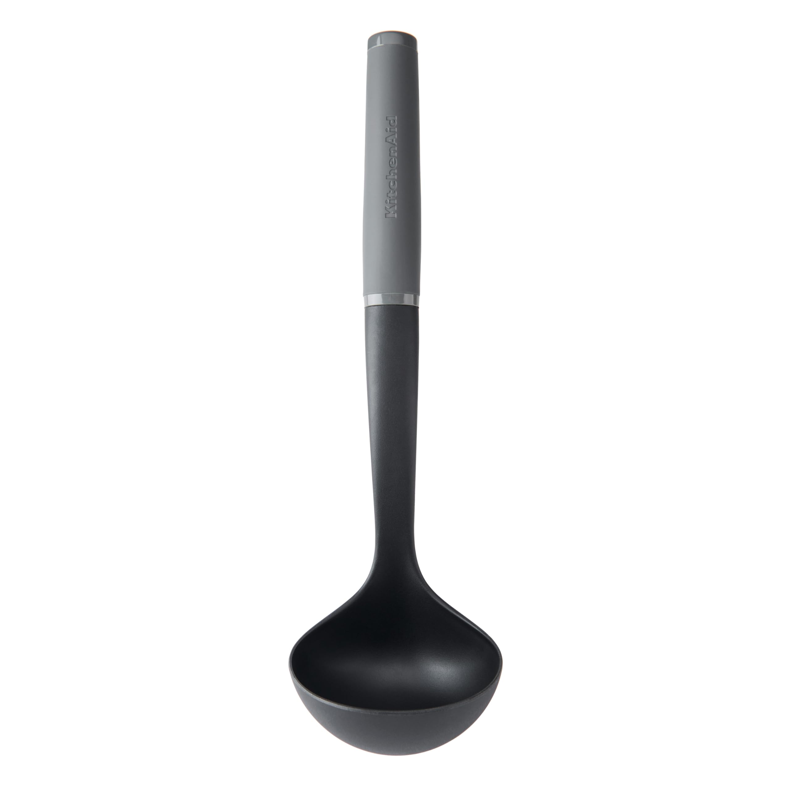 KitchenAid Soft Grip Ladle - Charcoal Grey